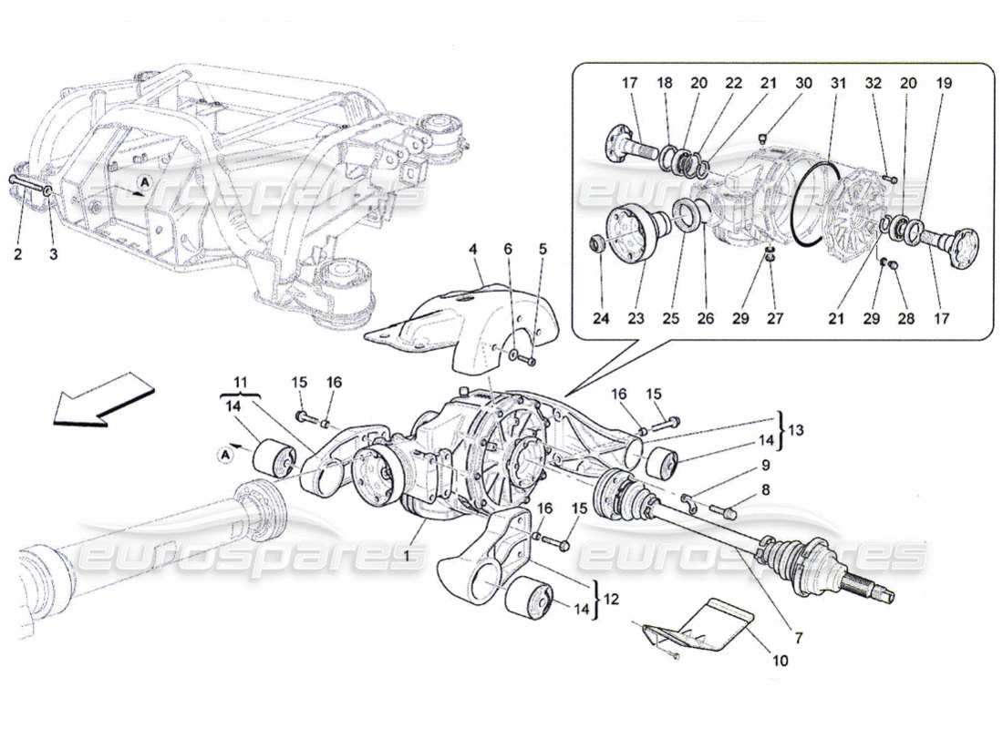 part diagram containing part number 240024