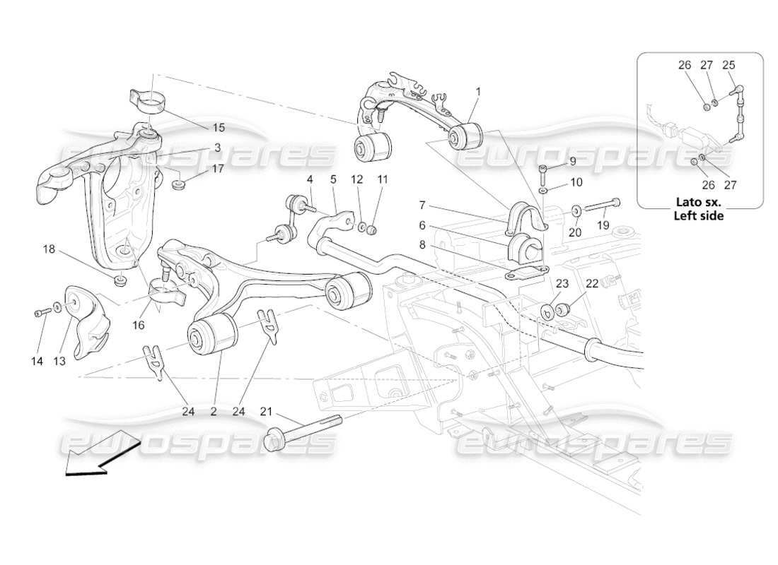 part diagram containing part number 271288