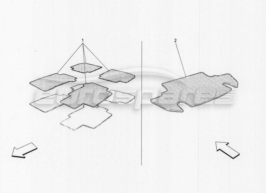 maserati granturismo special edition accessories provided parts diagram