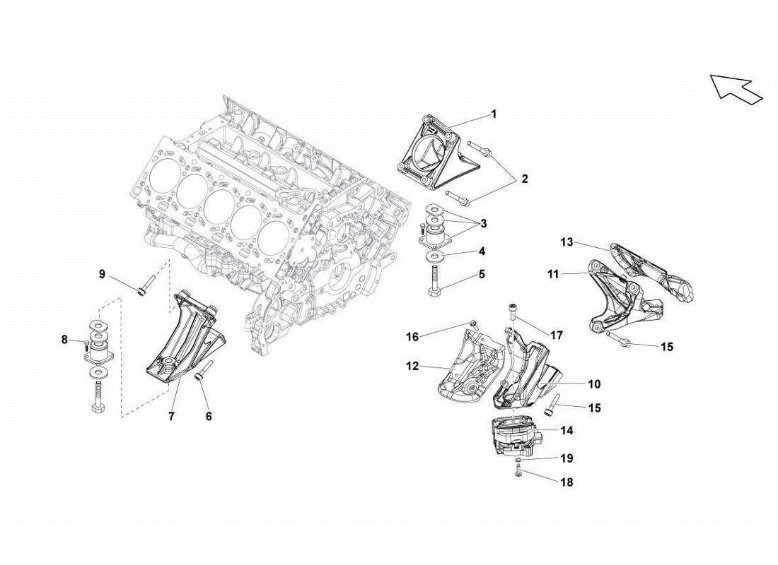 lamborghini gallardo lp560-4s update securing parts for engine part diagram