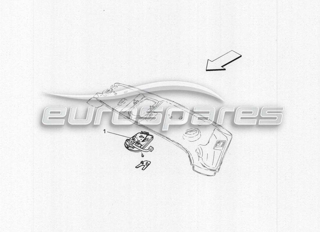 maserati grancabrio mc centenario internal vehicle accessories part diagram