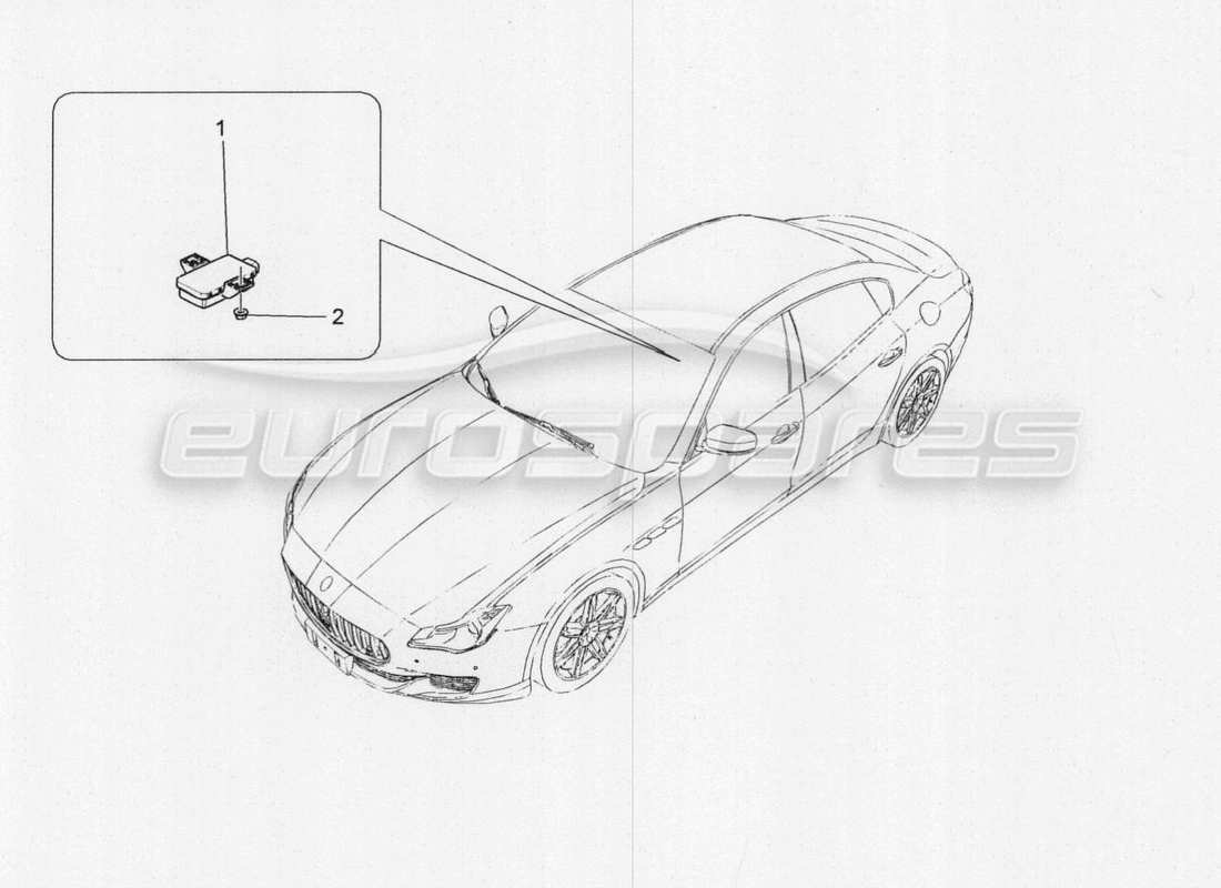 maserati qtp. v8 3.8 530bhp 2014 auto tyre pressure monitoring system parts diagram