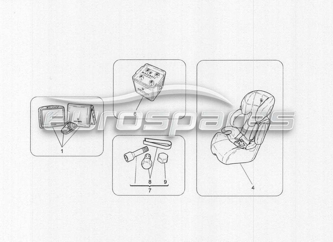 maserati grancabrio mc centenario after market accessories parts diagram