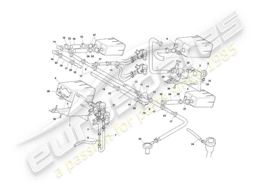 part diagram containing part number 34-122754-ba