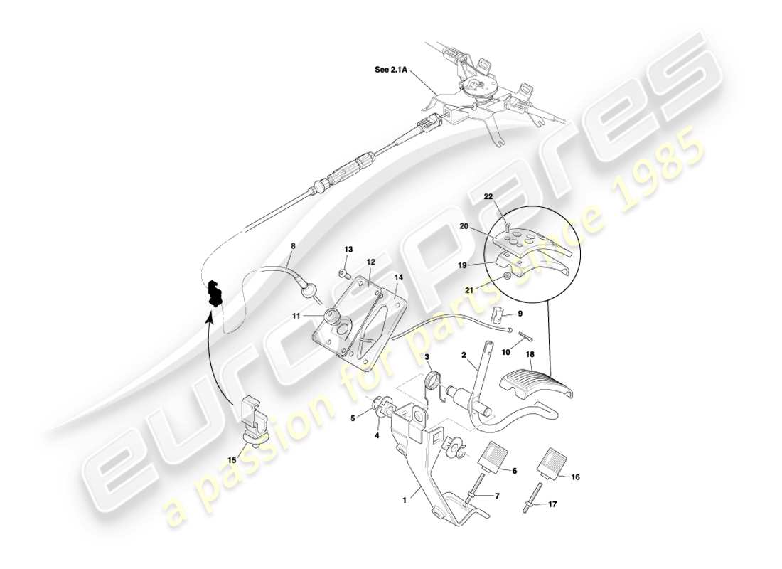 part diagram containing part number 697247