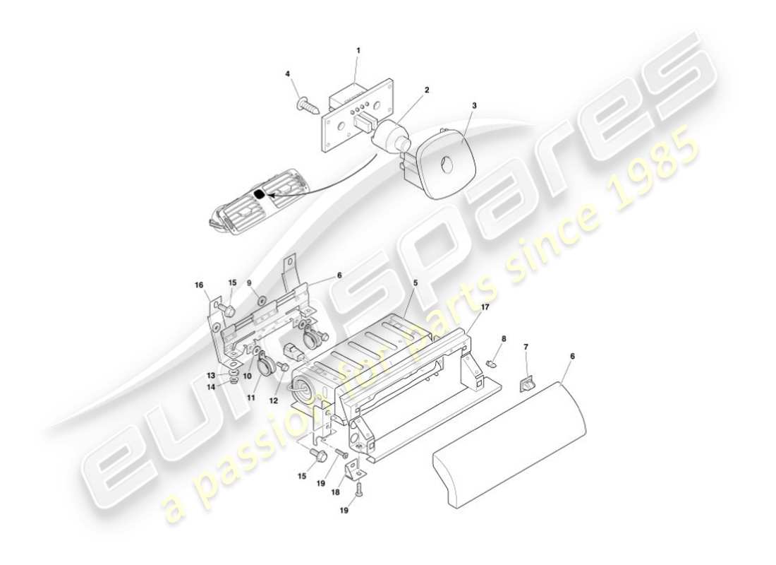 part diagram containing part number 1r12-831263-aew