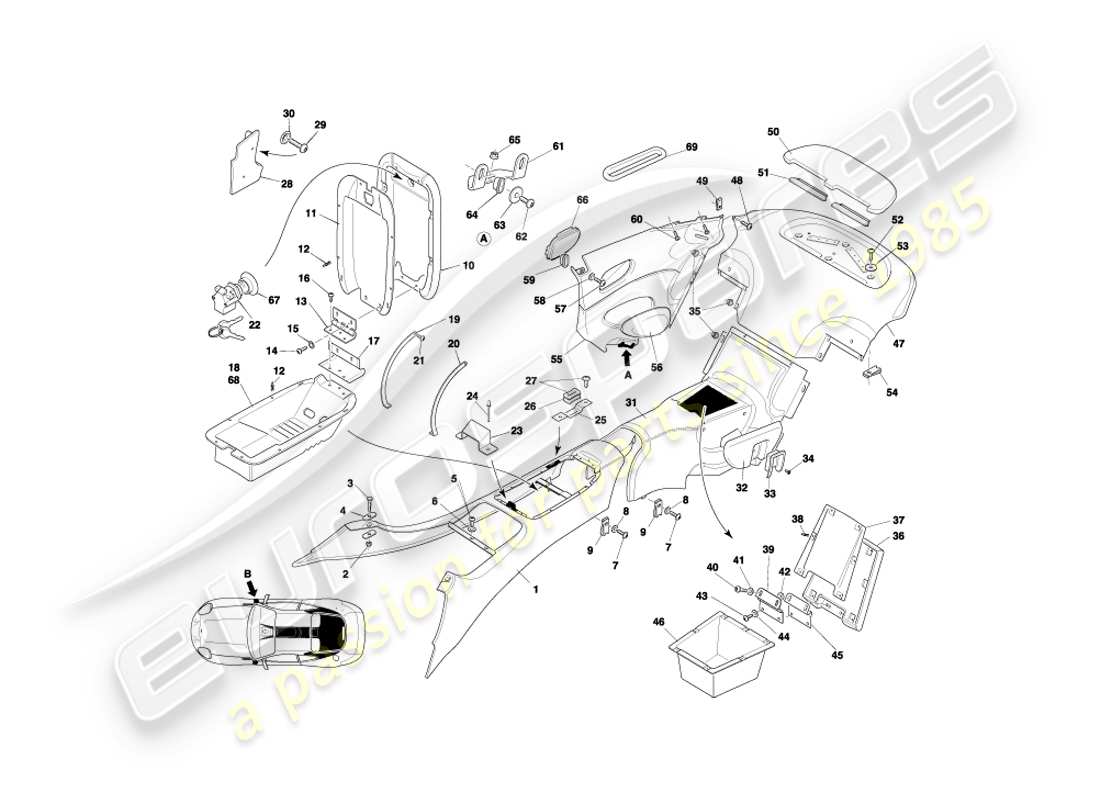 part diagram containing part number 83-85558