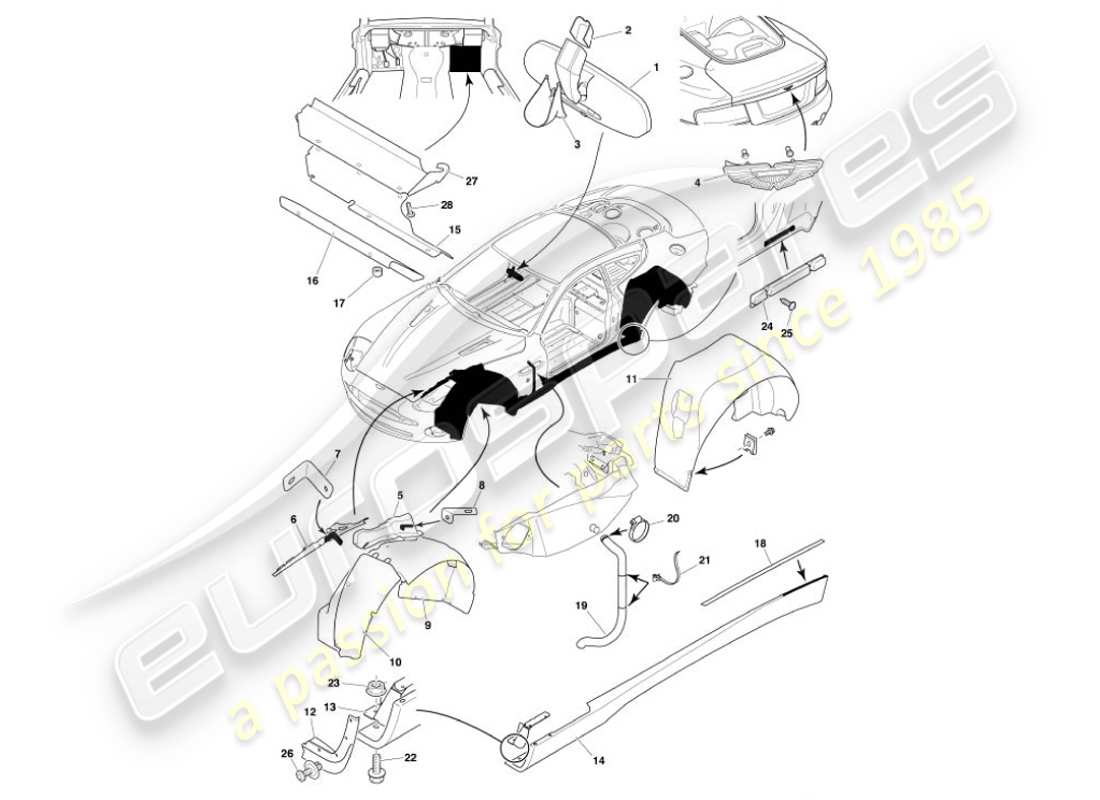 part diagram containing part number 697781