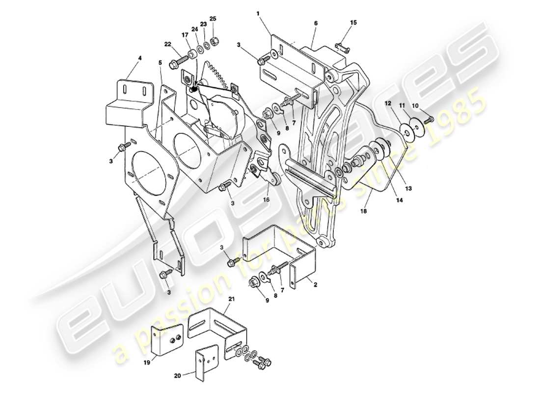 part diagram containing part number 76-65374
