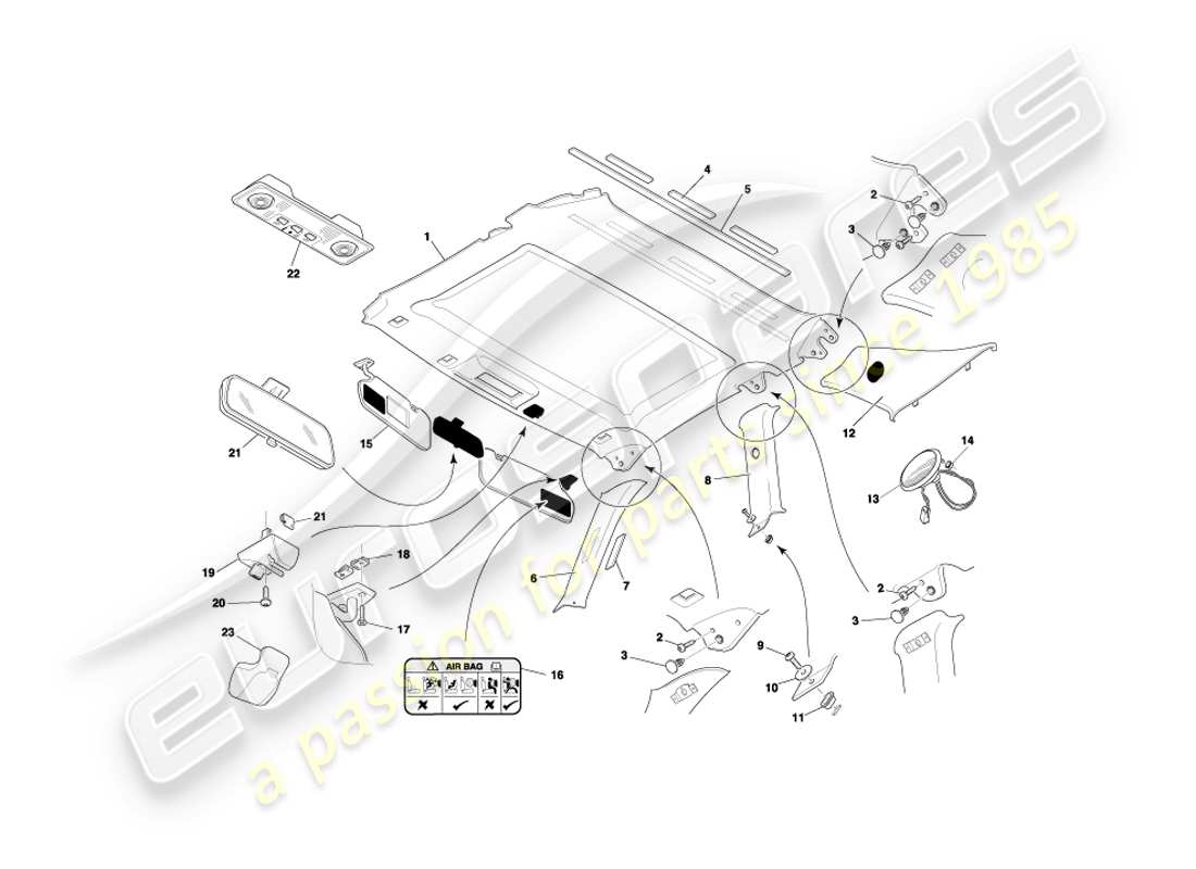 part diagram containing part number 697648
