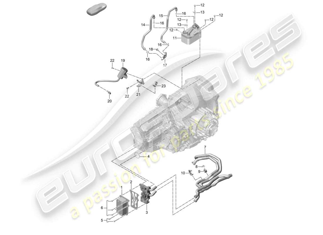 VIEW PARTS DIAGRAMS FROM THE PORSCHE BOXSTER PARTS CATALOGUE a part diagram from the porsche boxster parts catalogue