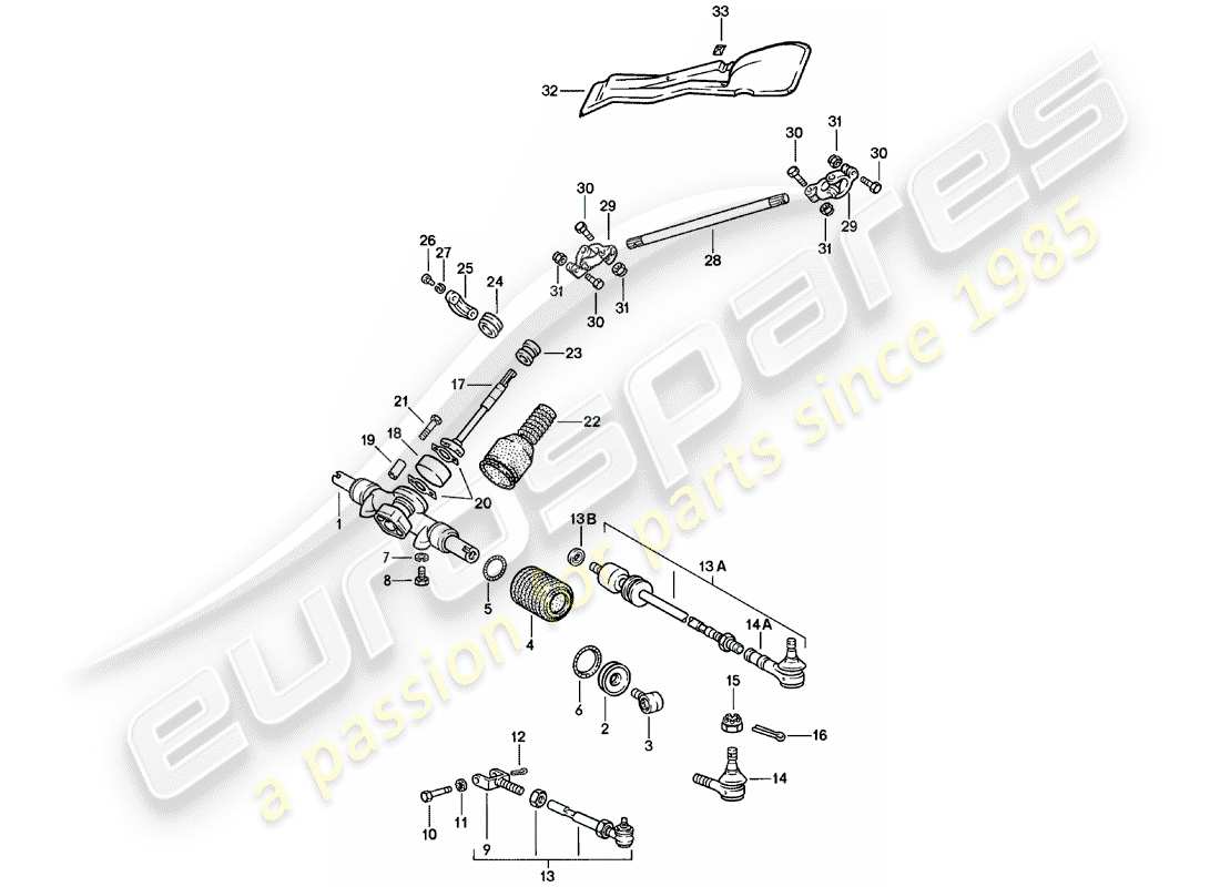 VIEW PARTS DIAGRAMS FROM THE PORSCHE 911 PARTS CATALOGUE a part diagram from the porsche 911 parts catalogue