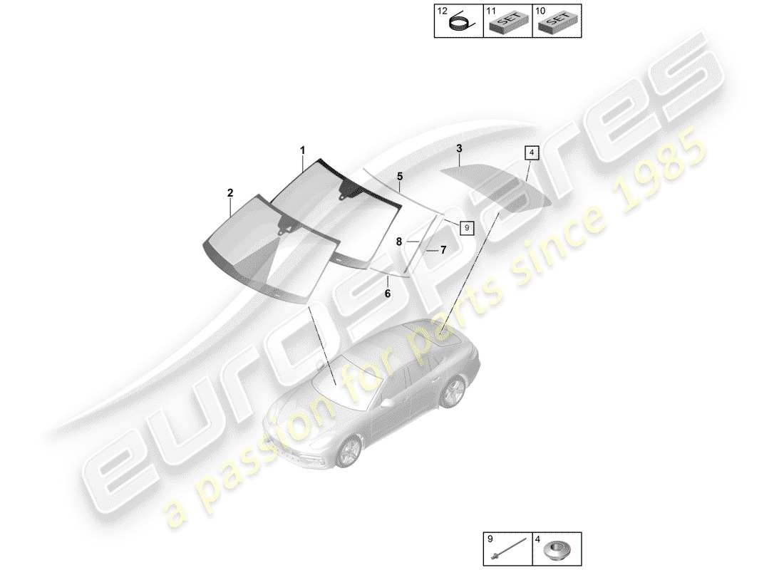 part diagram containing part number 971845099af