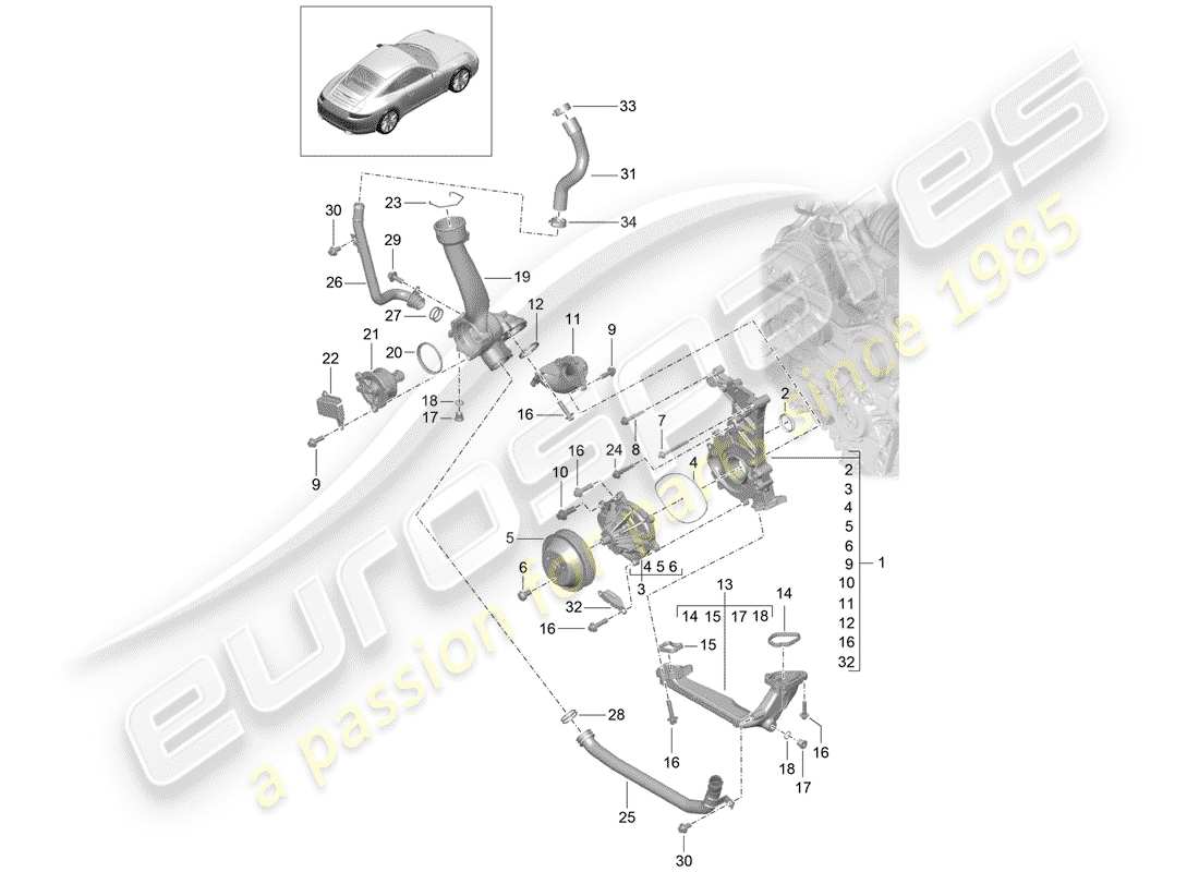 part diagram containing part number 90021901830