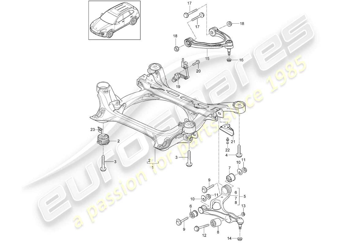 part diagram containing part number 95834324300