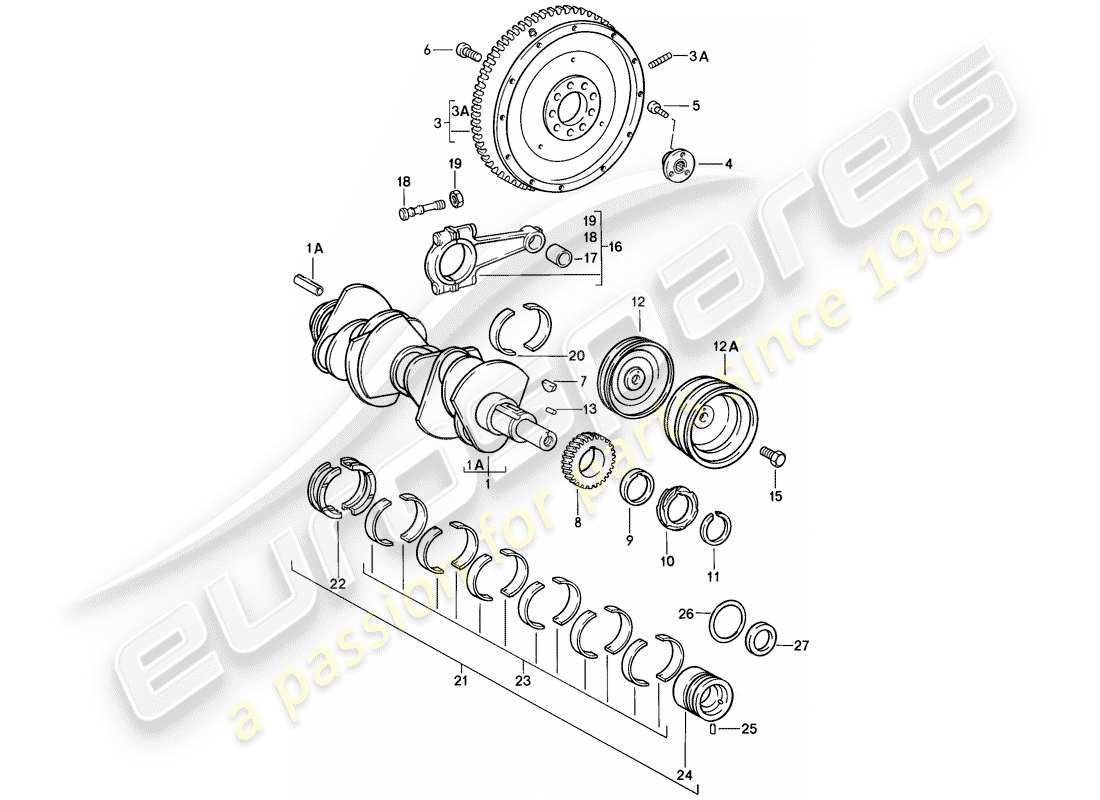 VIEW PARTS DIAGRAMS FROM THE PORSCHE 911 PARTS CATALOGUE a part diagram from the porsche 911 parts catalogue