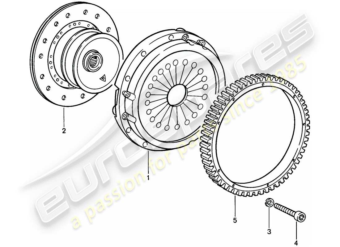 VIEW PARTS DIAGRAMS FROM THE PORSCHE 911 PARTS CATALOGUE a part diagram from the porsche 911 parts catalogue