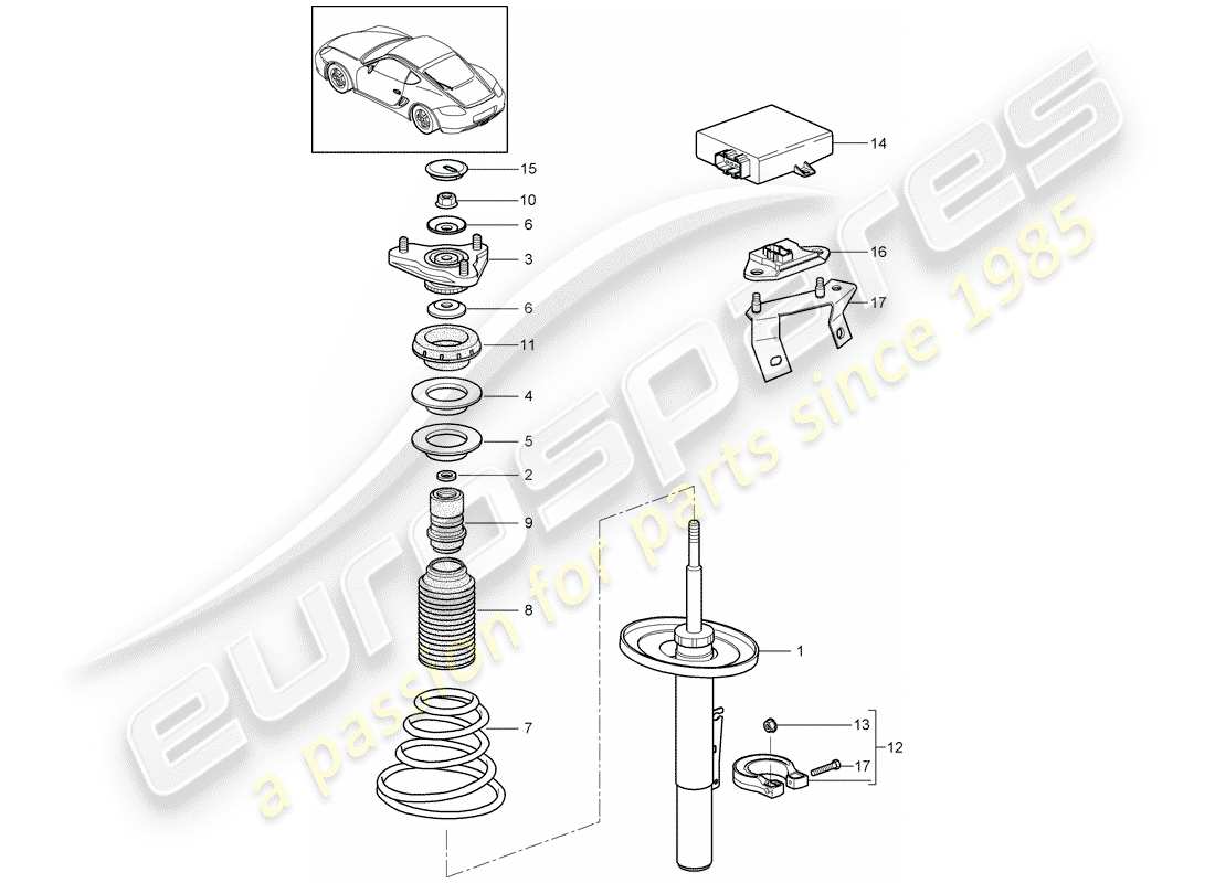 part diagram containing part number 98734353110