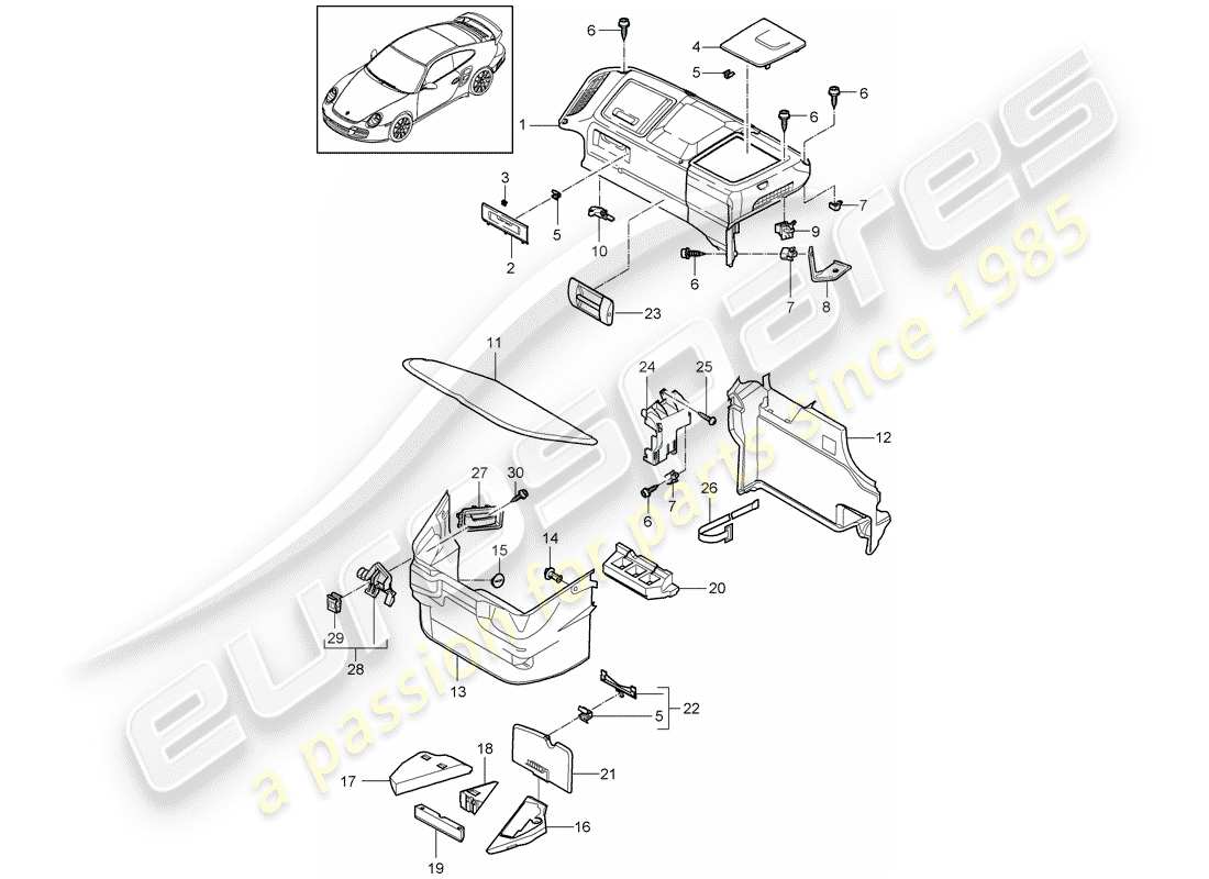 part diagram containing part number 99950755201
