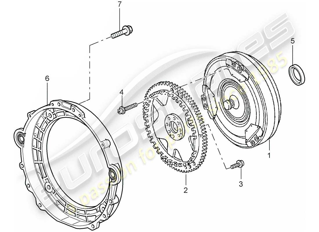 VIEW PARTS DIAGRAMS FROM THE PORSCHE 996 PARTS CATALOGUE a part diagram from the porsche 996 parts catalogue
