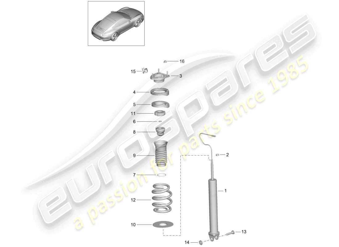 part diagram containing part number 99161845005
