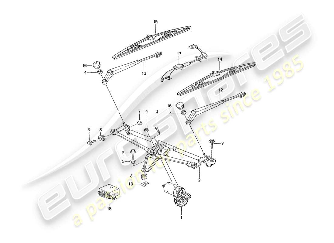 VIEW PARTS DIAGRAMS FROM THE PORSCHE BOXSTER PARTS CATALOGUE a part diagram from the porsche boxster parts catalogue