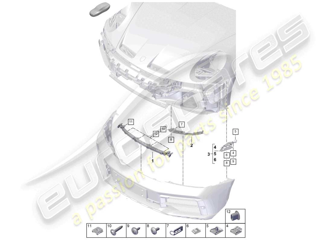 part diagram containing part number paf006406