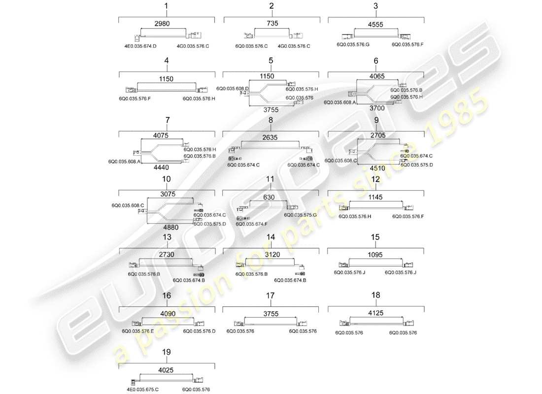 part diagram containing part number 95b035550dp