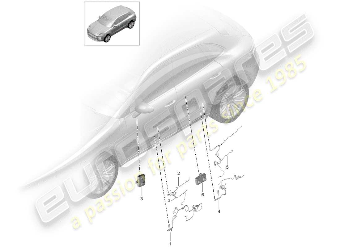 part diagram containing part number 95b971036ad