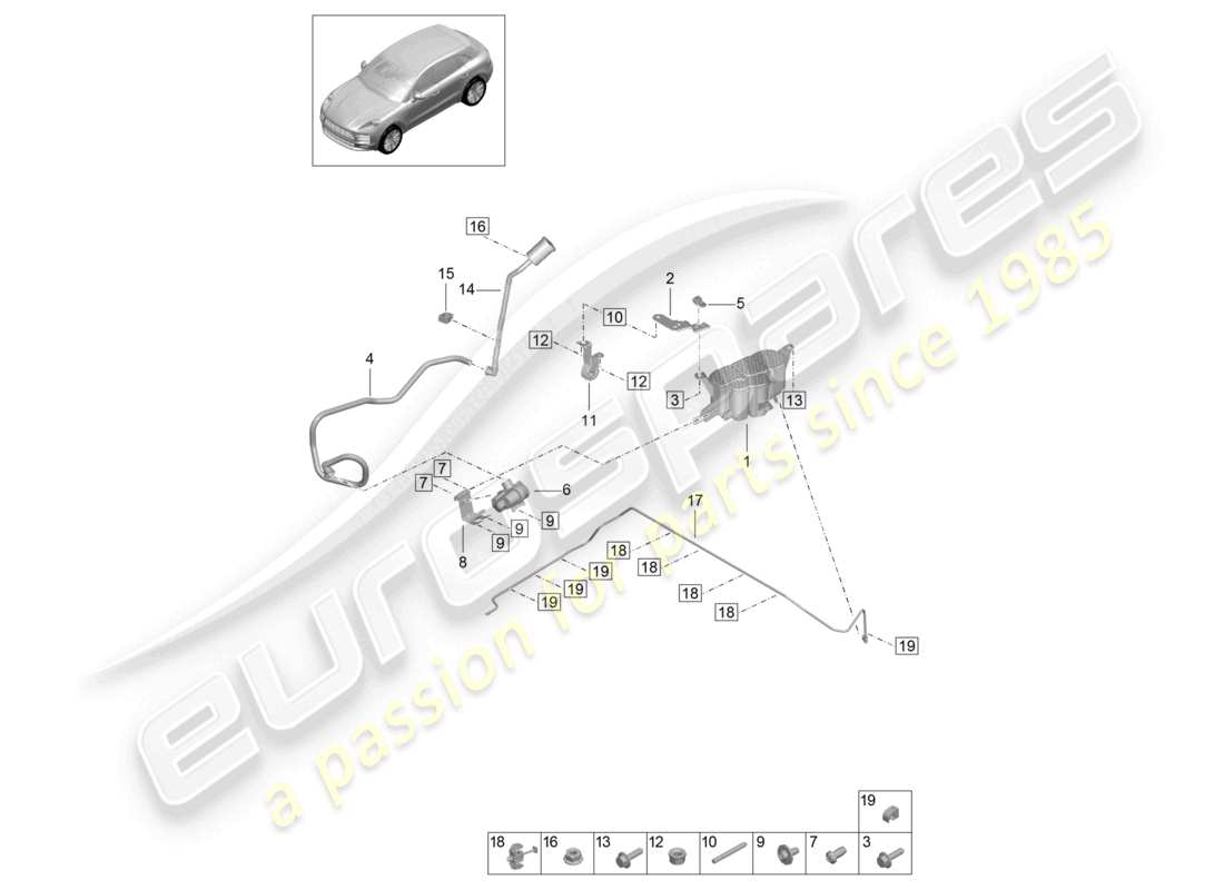part diagram containing part number 95b201827a