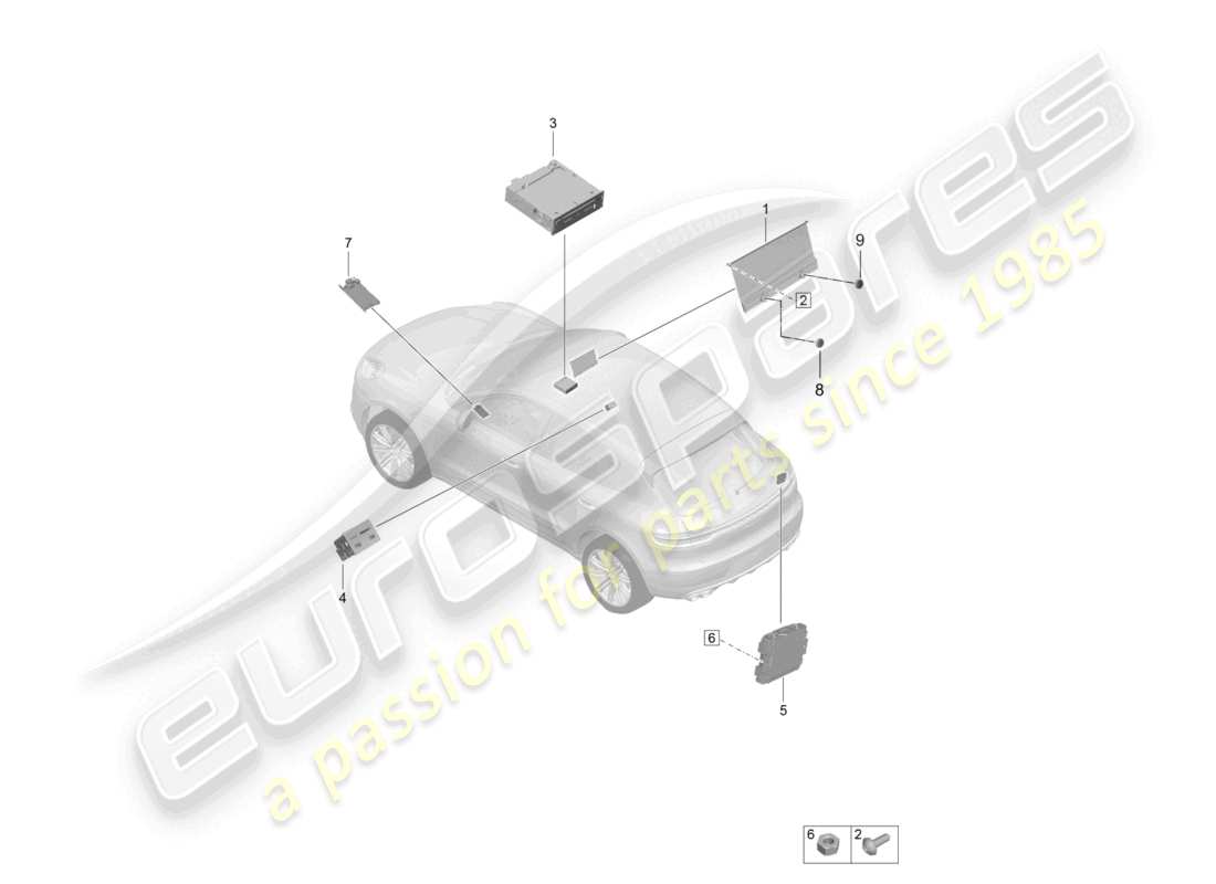 part diagram containing part number 95b035084ac