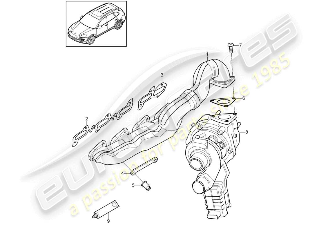 part diagram containing part number 95811111560