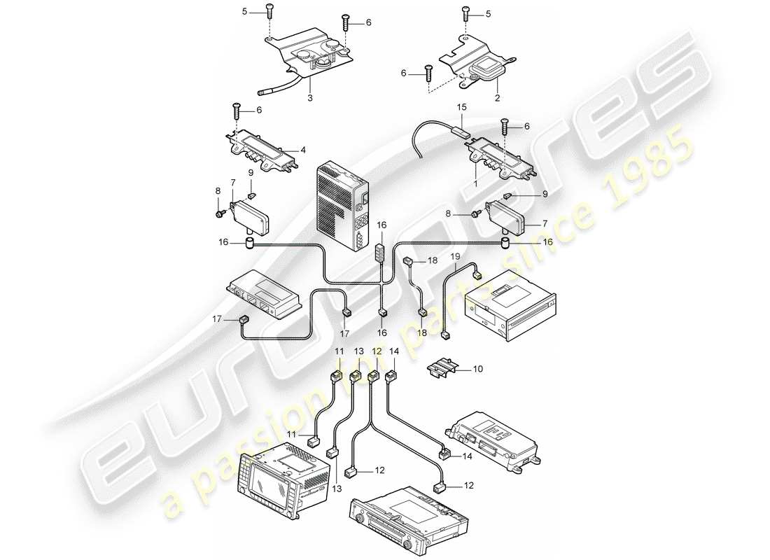 part diagram containing part number 95564721801