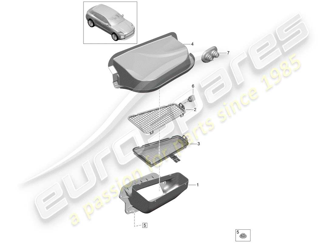 part diagram containing part number 95857265900