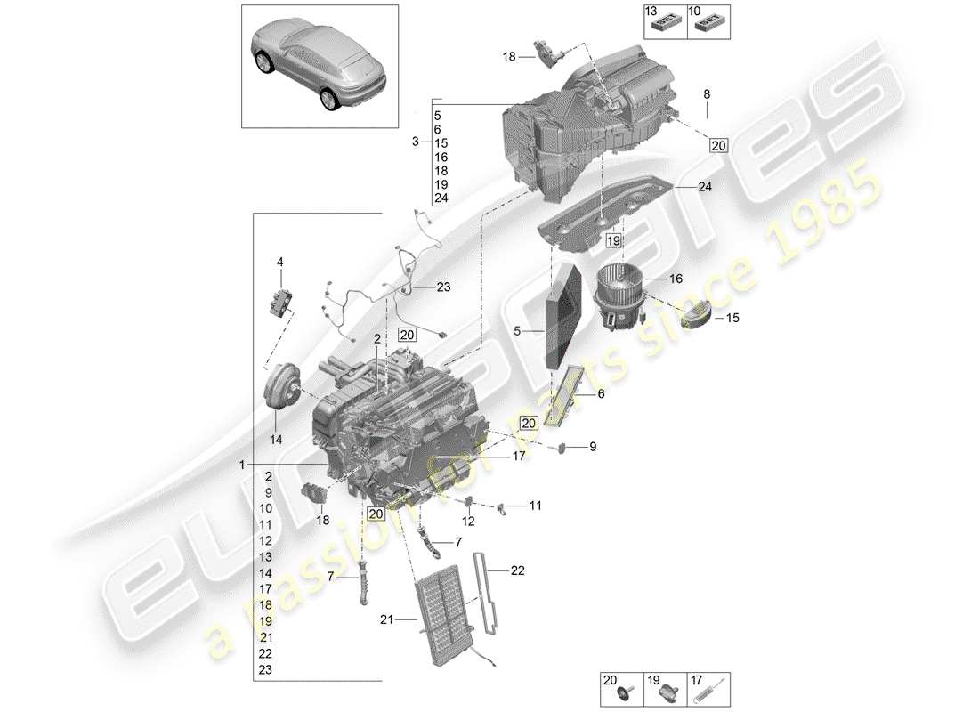 part diagram containing part number 95b898033a