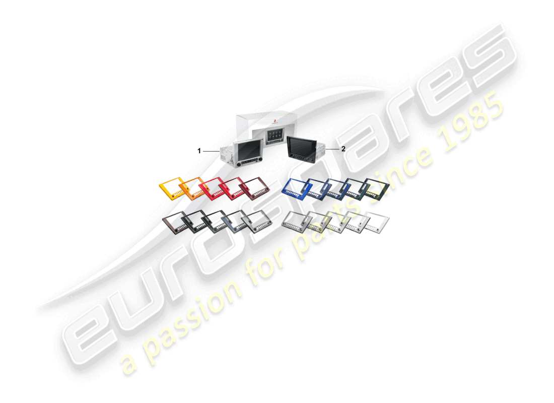 a part diagram from the porsche 2008 (987 boxster) parts catalogue