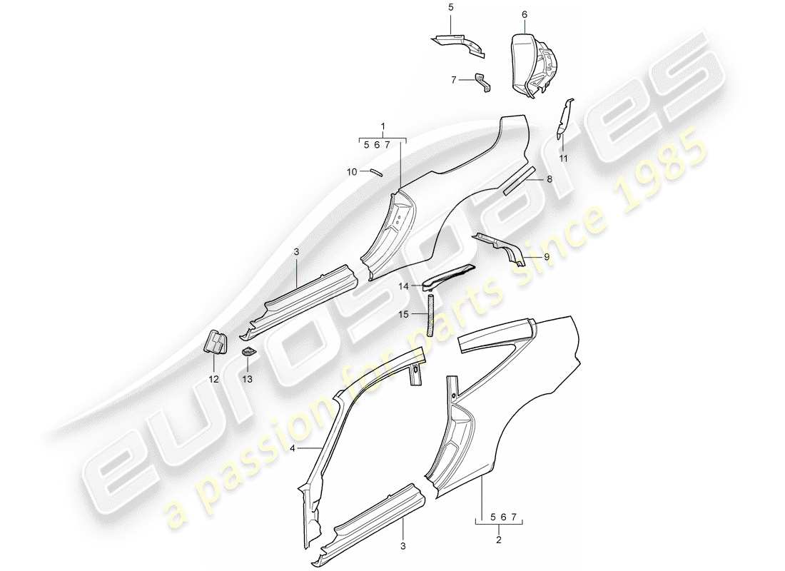 part diagram containing part number 99650221401
