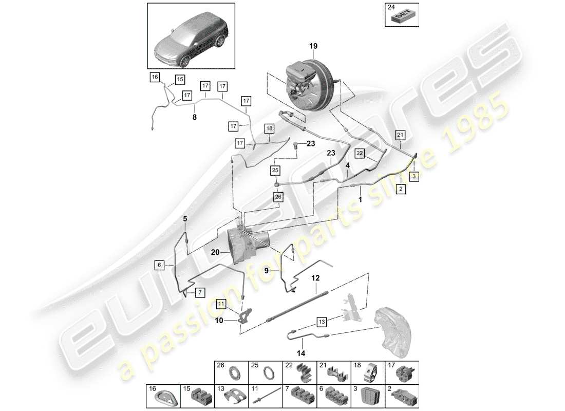 part diagram containing part number 9y0614723c