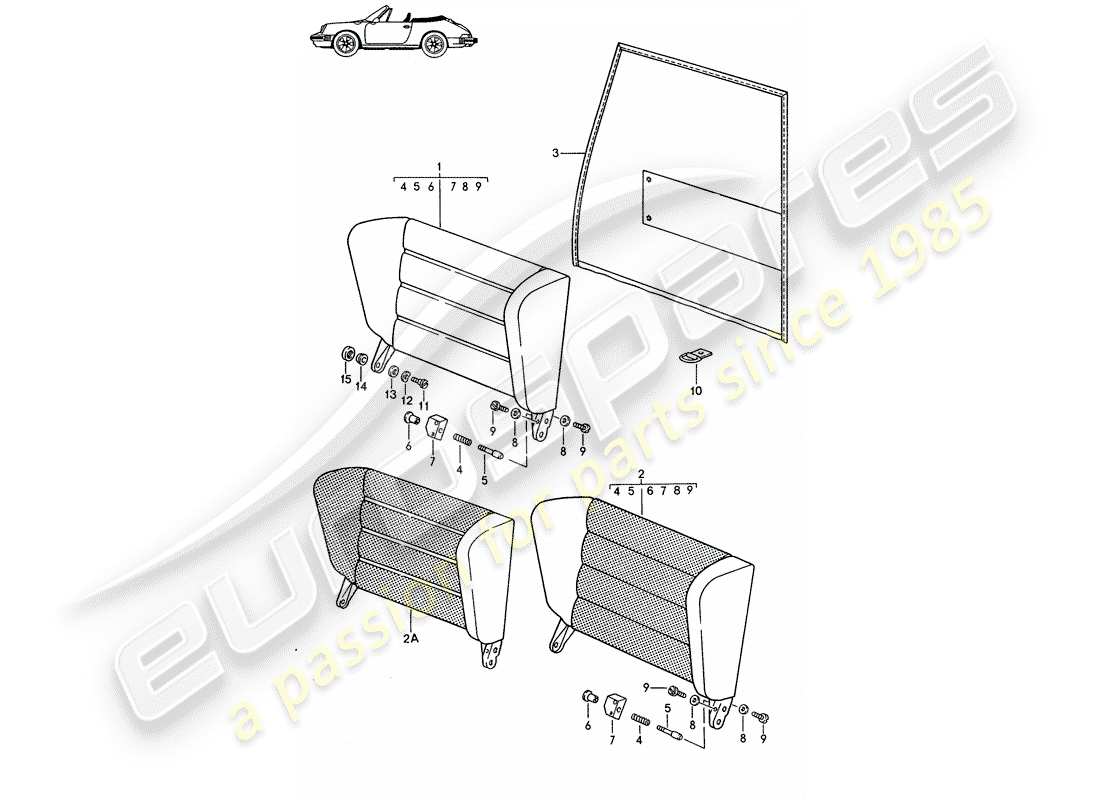 part diagram containing part number 91152201764