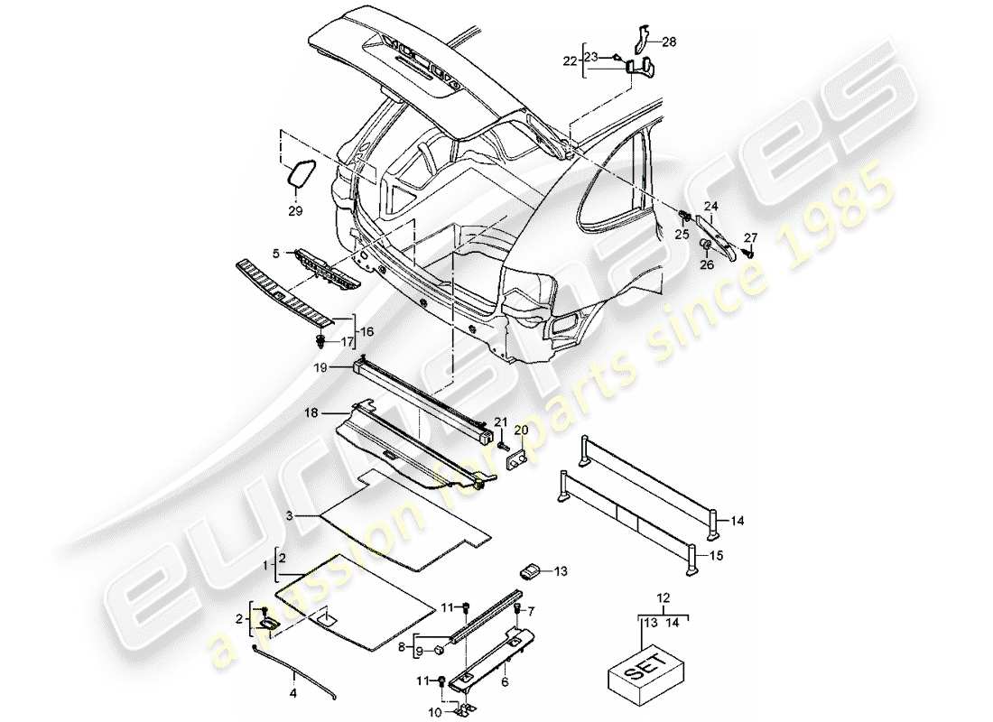 part diagram containing part number 95555135301