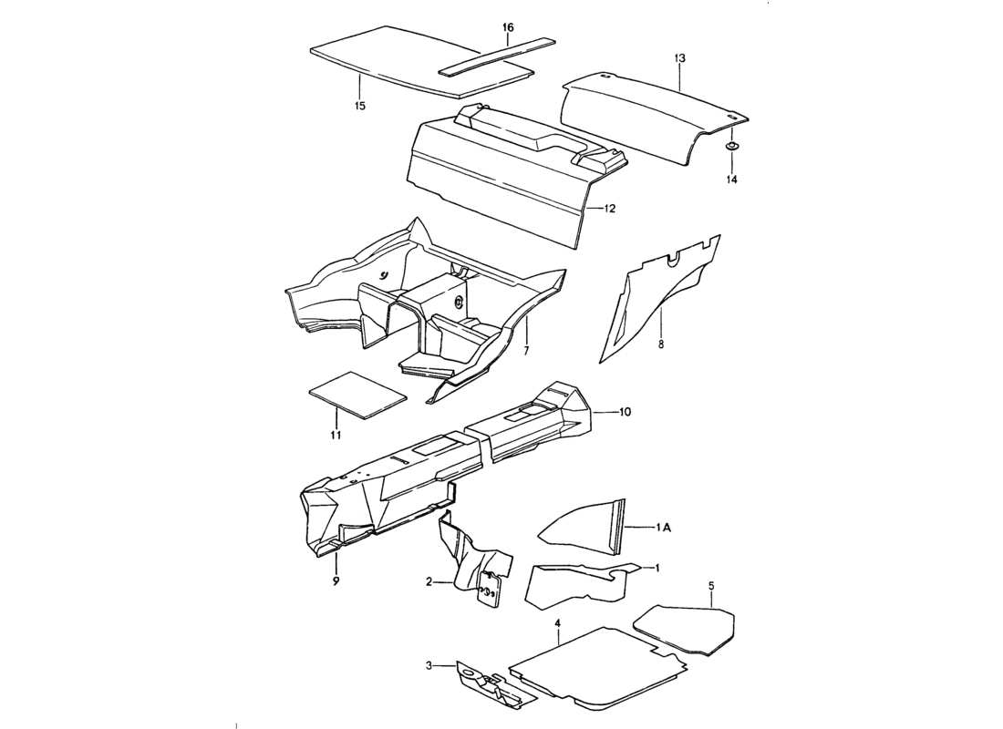 VIEW PARTS DIAGRAMS FROM THE PORSCHE 964 PARTS CATALOGUE a part diagram from the porsche 964 parts catalogue