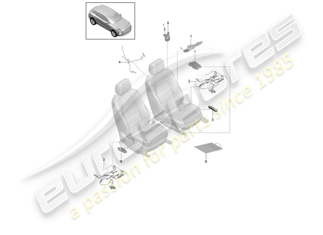 part diagram containing part number 95b971363fa