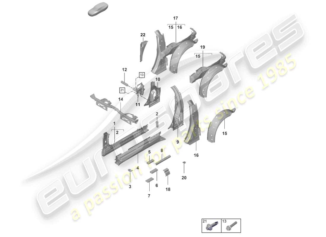 part diagram containing part number 992809411aygrv