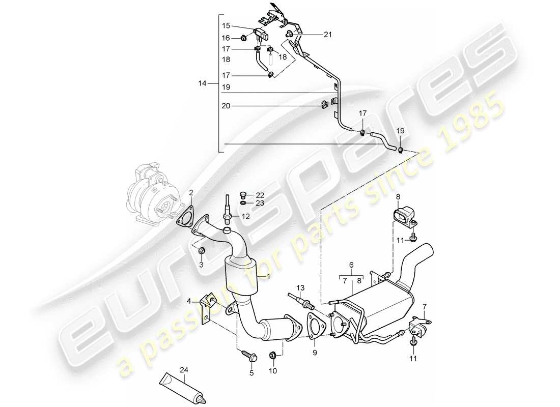 part diagram containing part number n 02300212