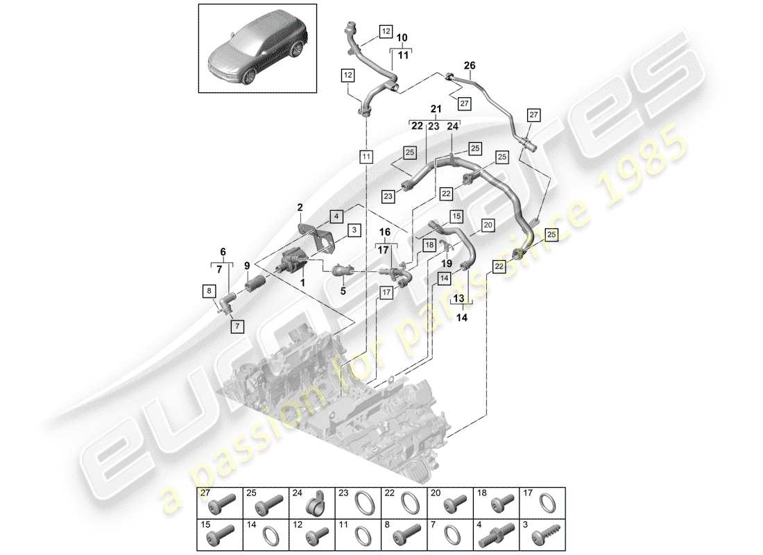 part diagram containing part number 95812107505