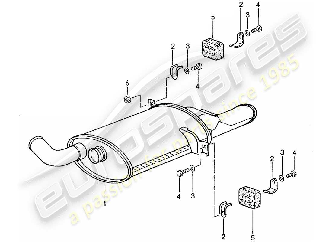 VIEW PARTS DIAGRAMS FROM THE PORSCHE 928 PARTS CATALOGUE a part diagram from the porsche 928 parts catalogue