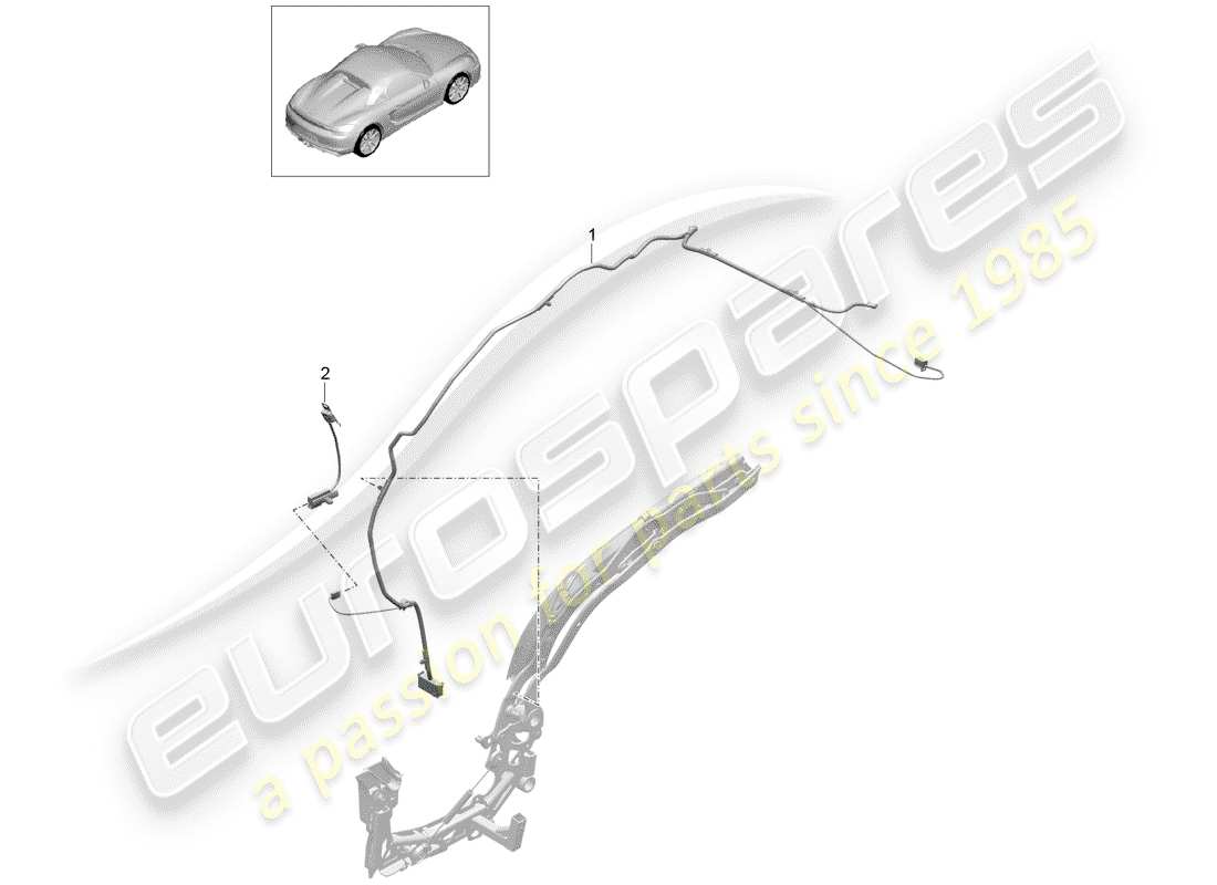 part diagram containing part number 98161286580
