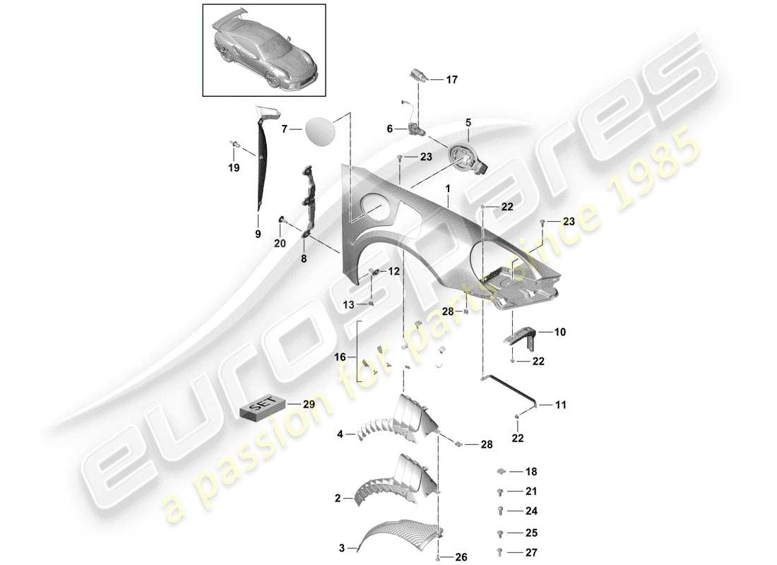 part diagram containing part number 991503524b1