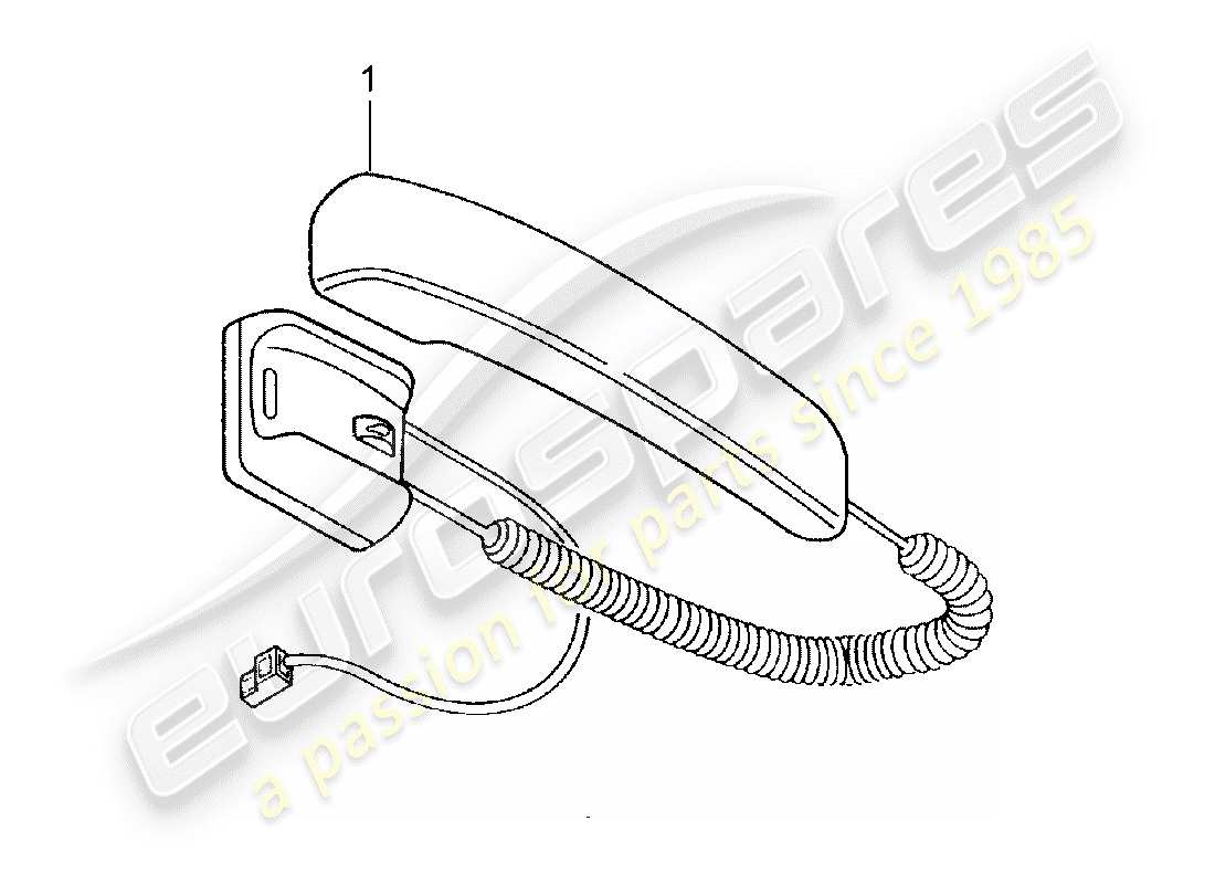 VIEW PARTS DIAGRAMS FROM THE PORSCHE ACCESSORIES AND TEQUIPMENT PARTS CATALOGUE a part diagram from the porsche accessories and tequipment parts catalogue