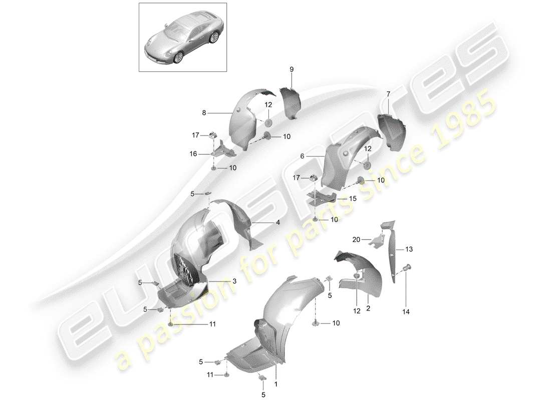 part diagram containing part number 99950730902